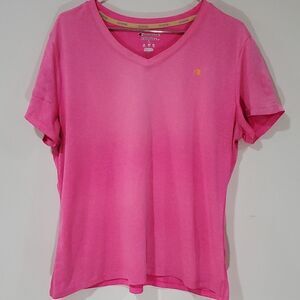Champion pink performance shirt sleeve shirt